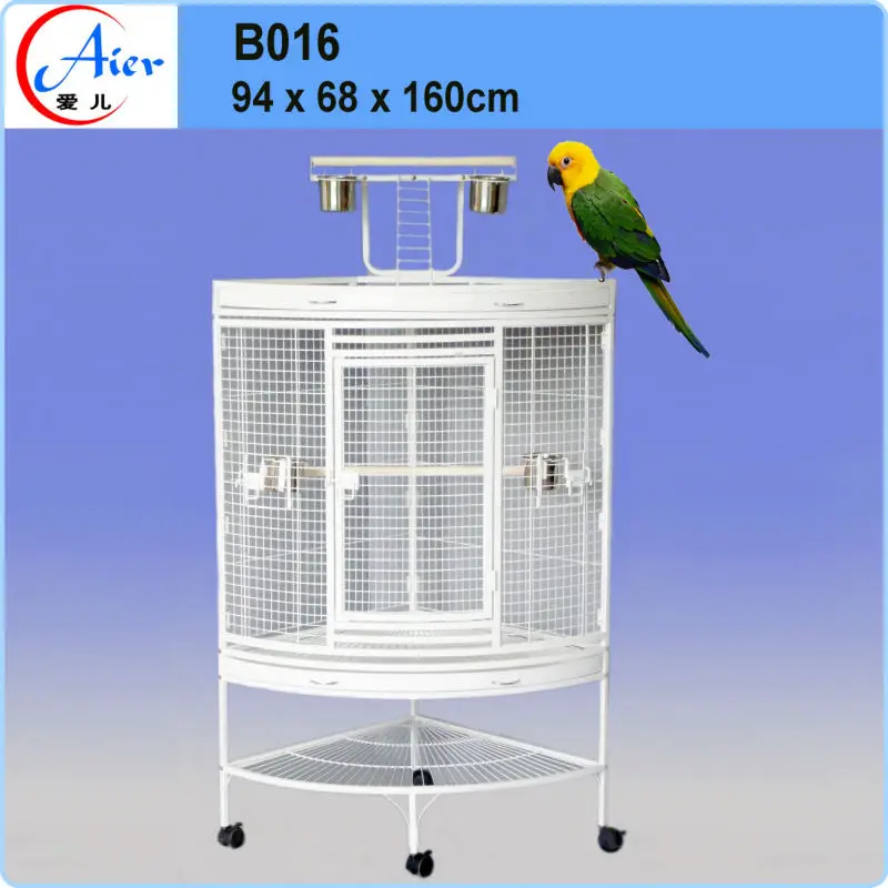 Wrought Iron Breeder Accessories Acrylic Finches Hanging Stand Folding For Birds Cages Big Breeding Flight Extra Large Bird Cage