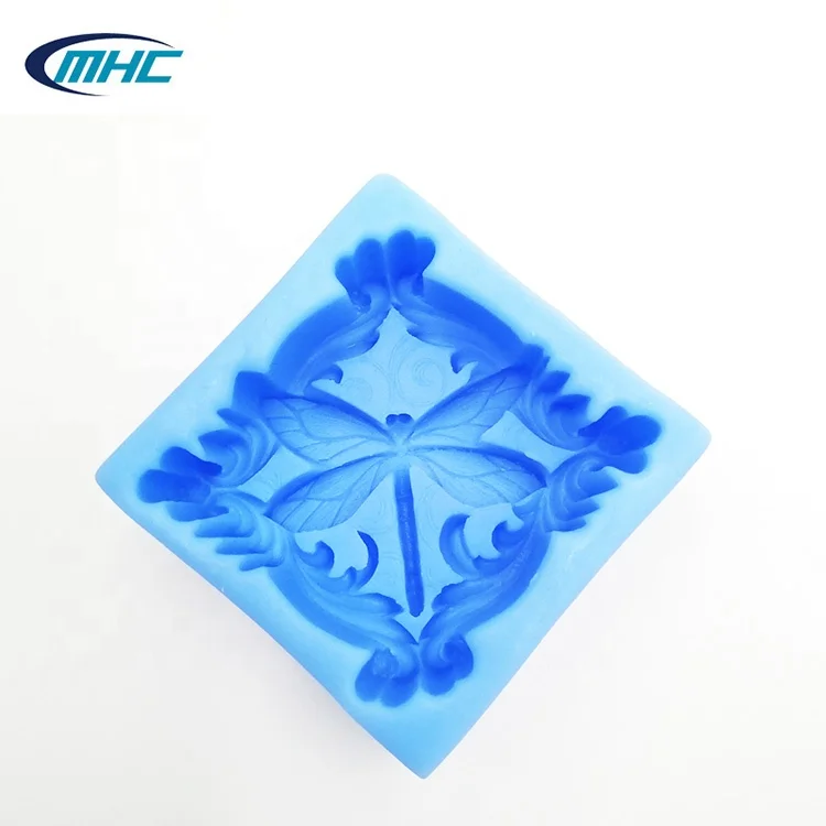 

Rose Pattern For soap Decoration Silicone Fondant Mold Soap Mold, Customized color