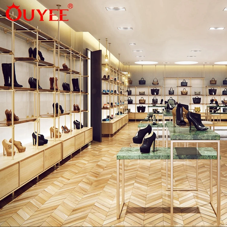 Mdf Wood Commercial Store Furniture Names High Heels Footwear Shops