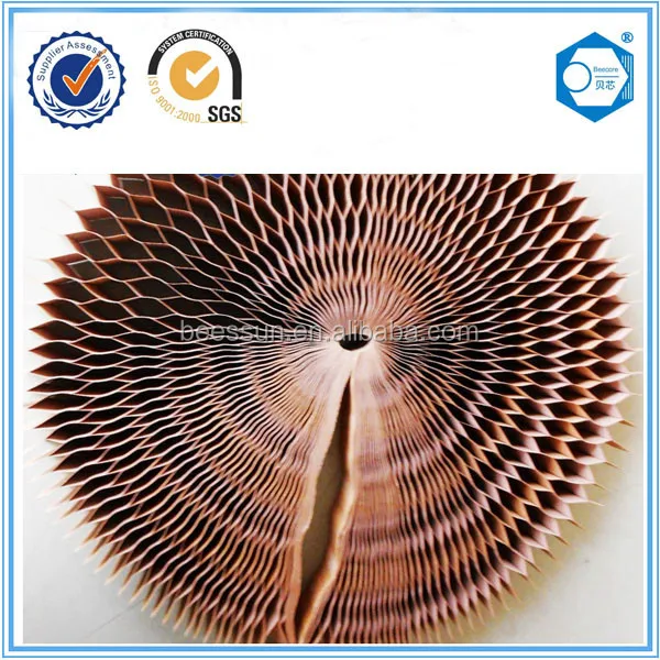 
Fireproof material with fire-proof paper honeycomb core for door filling 