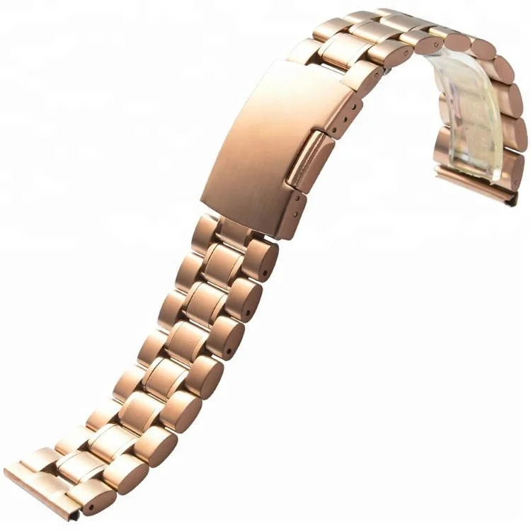 
22mm Hot selling online stainless steel watch band strap for smart watch band 