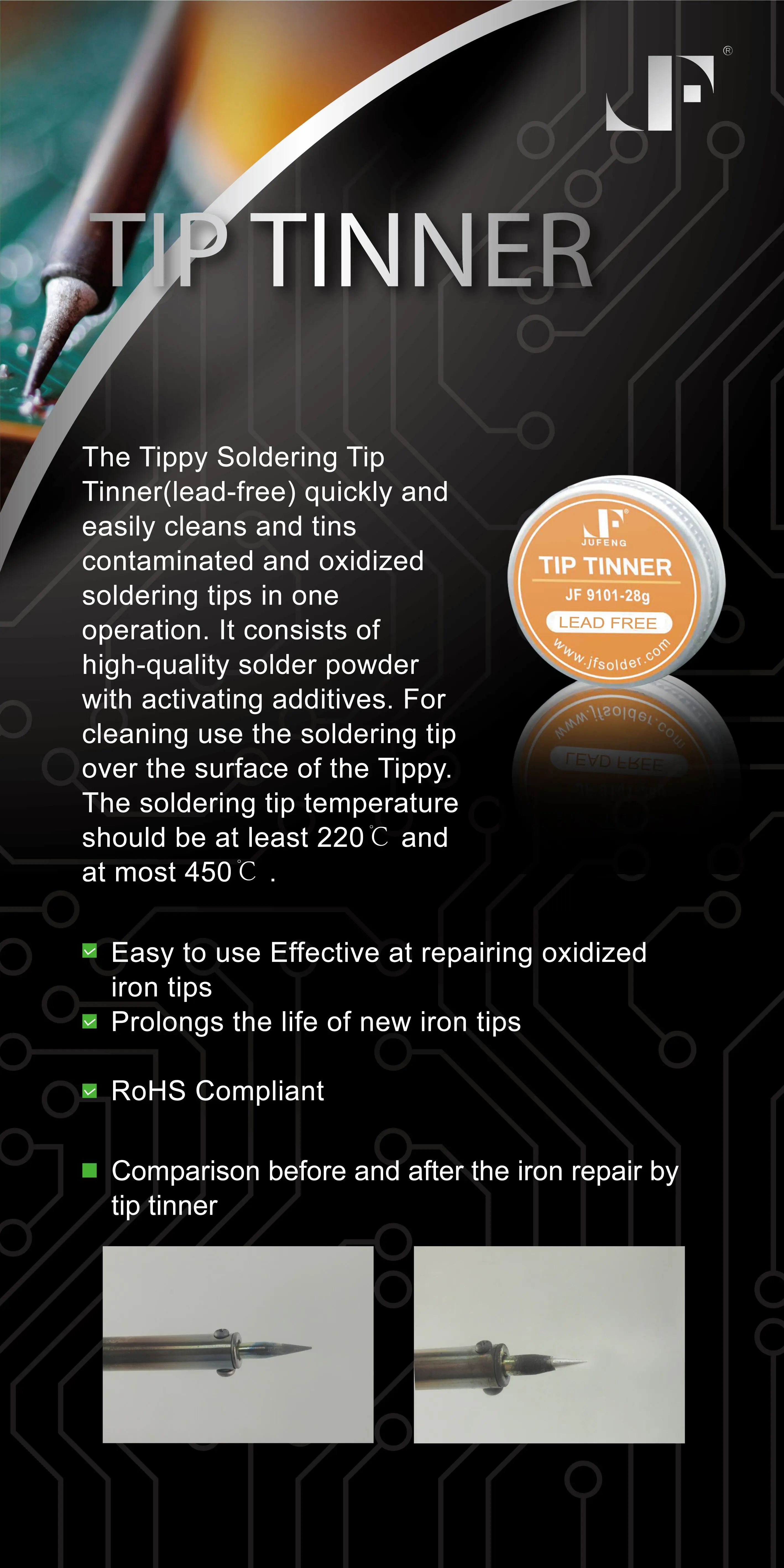 Lead Free / Lead Tip Tinner Buy Lead Free Tip Tinner,Tip Tinner