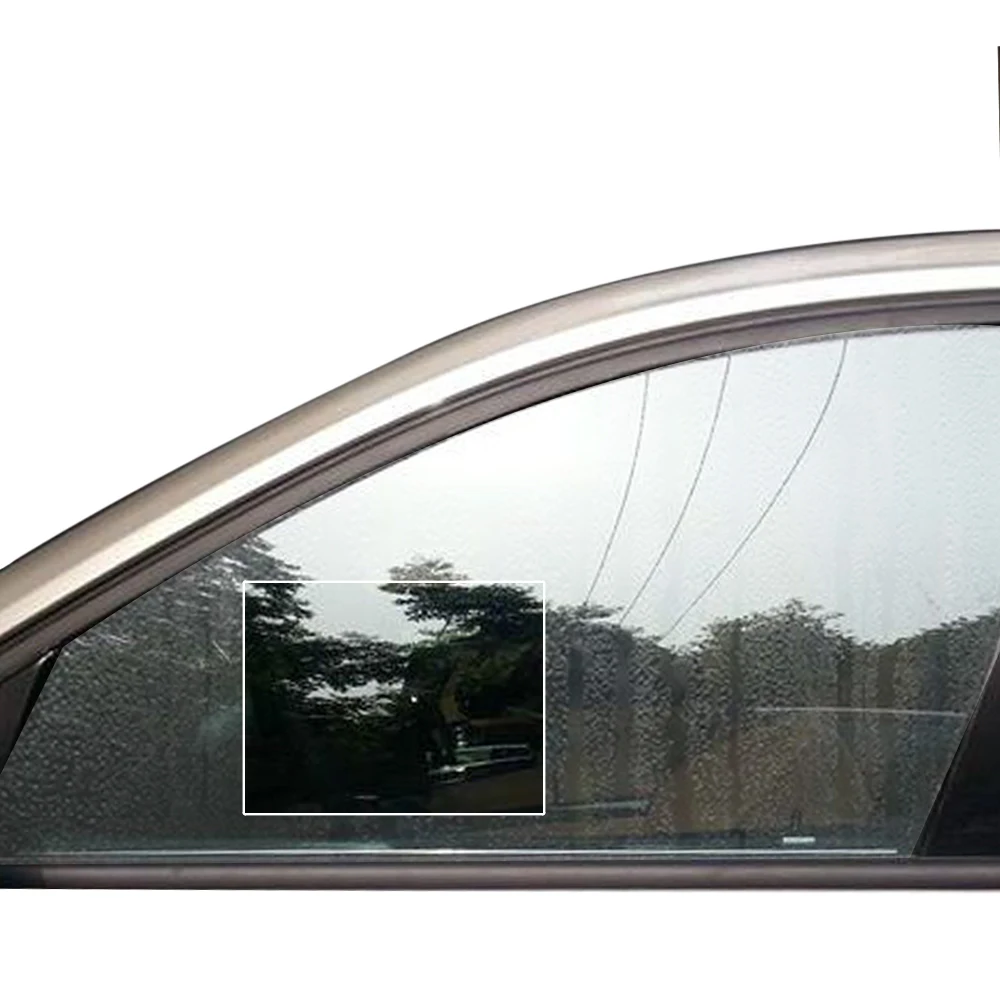 Car Window Rainproof Film, Anti Rain Protective Membrane For Car Side Window Protector Field Of Vision Safty Raining Weather