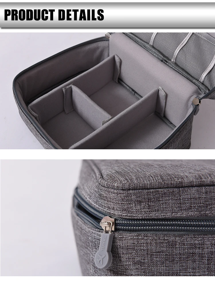 Runhui China Factory Wholesaler Best Selling cable organizer bag double layer digital storage organizer bag.jpg