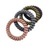 New Rainbow Color Telephone Wire Bracelet Hair Rubber Bands Elastic Hair Scrunchies Ring Rope Ponytail Holder