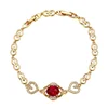 75025 Xuping Jewelry Women Elegant 18K Gold Color Lead and Nickel Free Bracelet