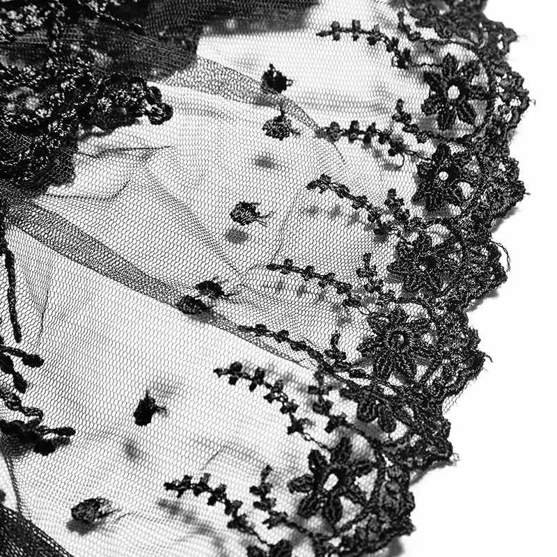 LY-060 Hallowmas fashion Lolita girls flowers high collar cosplay lace cloak