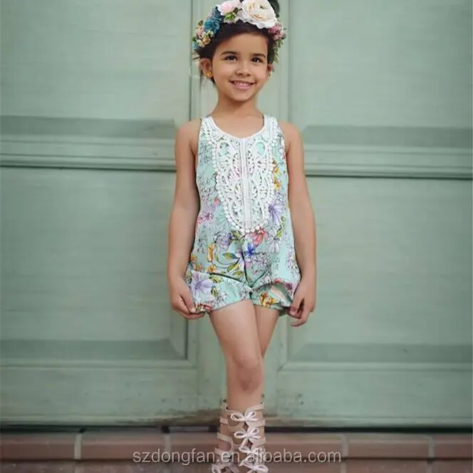 girls lace jumpsuit