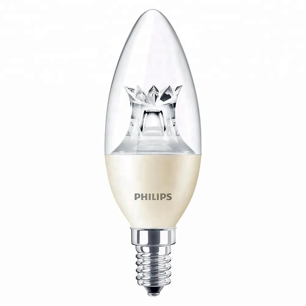 PHILIPS LED 4w MAS LEDcandle DT 4-25W E14 827 B38 CL_AP PHILIPS LED BULB