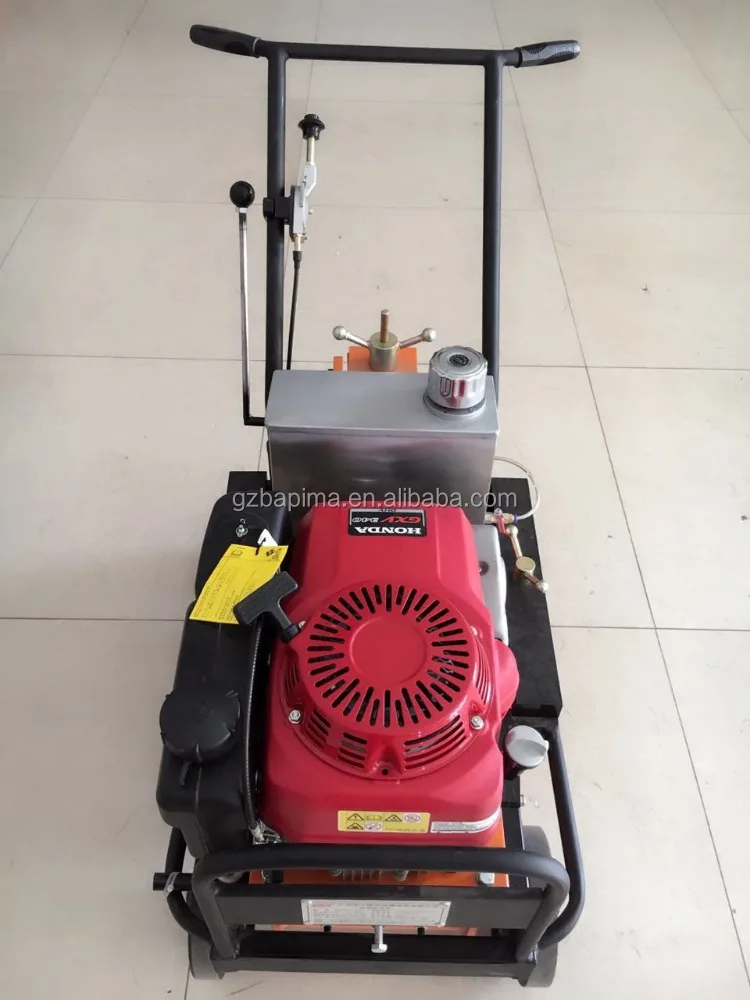 
Disel engine type paint polishing/removal machine 