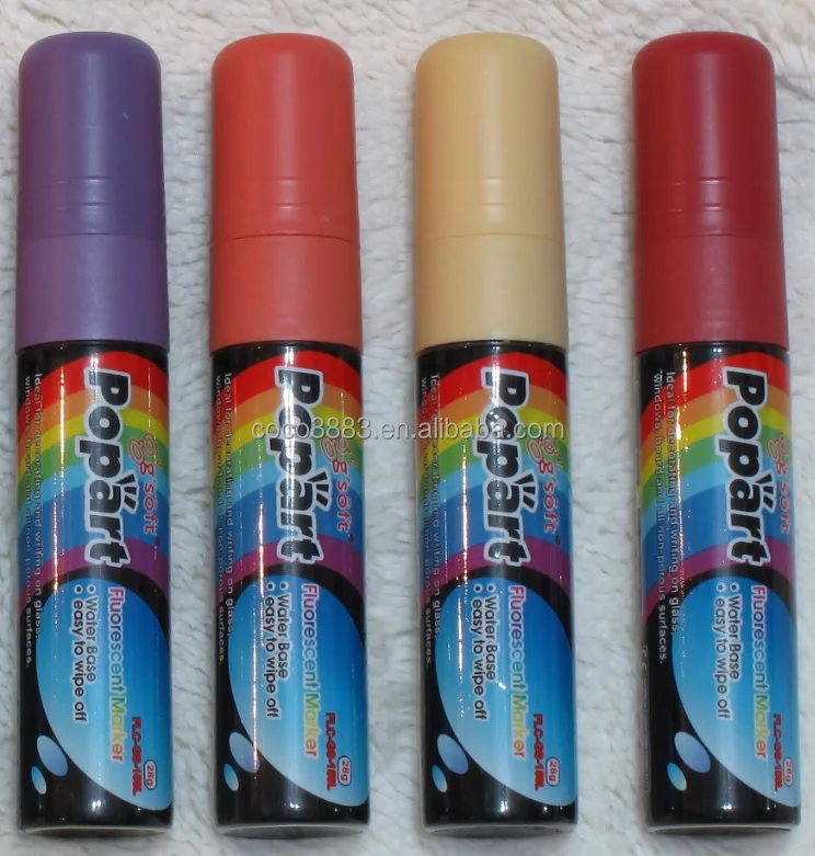 

15 mm Best X'mas decoration Erasable Earth color window chalk pen