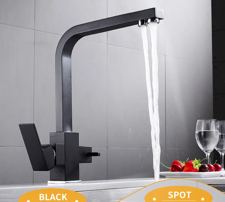 Best 3 way mixer tap,stainless steel lead free three way kitchen faucet 
