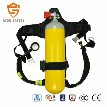 En137 Industrial Self Contained Breathing Apparatus Scba With 3l Steel ...