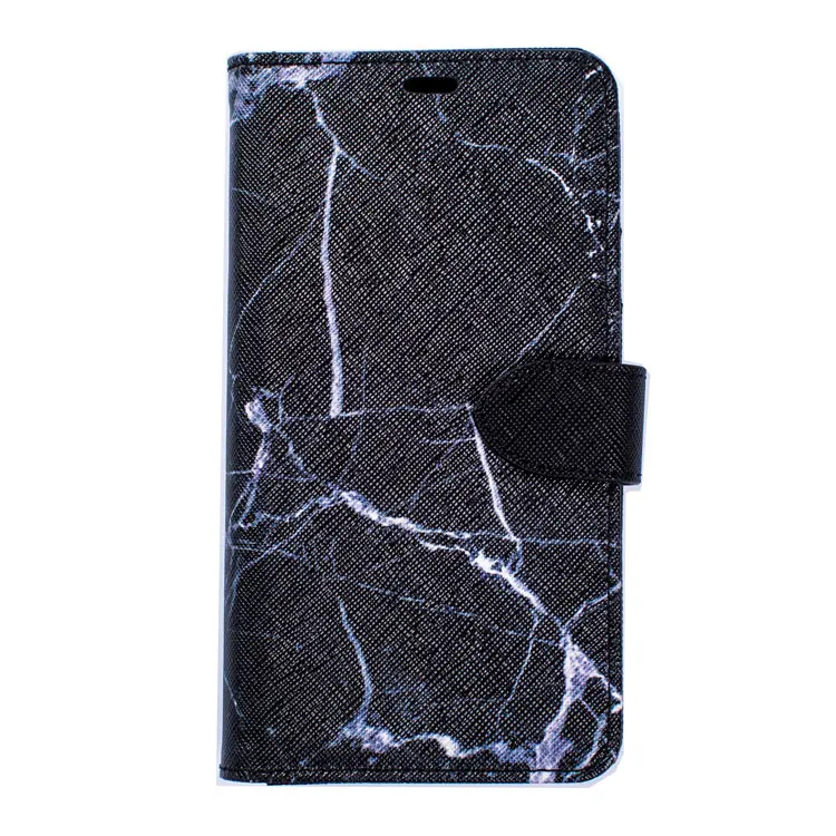 Marble Pattern Wallet Flip PU Leather Case Cover for iphone x xs max case i phone case