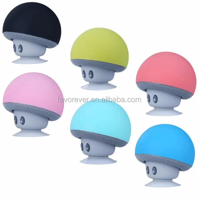 

3 Watt Wireless Mini Mushroom Speakers with Built in Linking System BT648