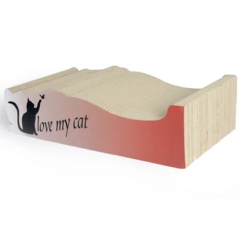 China Supplier Bb Bc Flute Cardboard Counter Display Cat