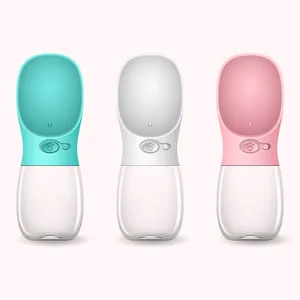 Image of Wholesale Factory Manufacturer RTS Plastic Travel Drink Feeder Portable Pet Dog Water Bottle