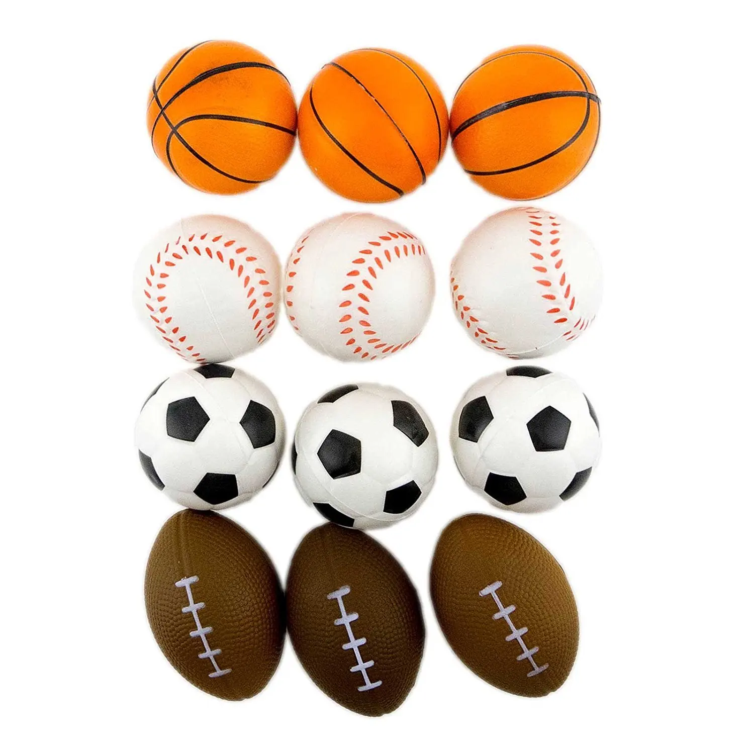 Basketball, Soccer Ball, Football, Playground//Kickball Tytroy 4 Piece 5 Sport Balls with 1 Pump
