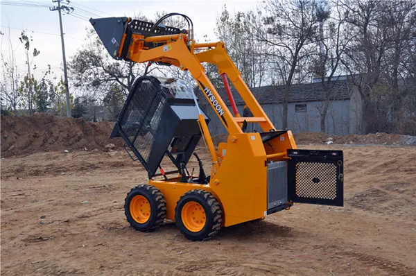 China wheel Bobcat skid steer loader for sale