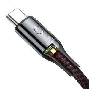 Smart Power Off USB Type C Quick Charge Cable