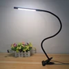 Hot sell flexible neck usb reading light led clip on desk lamp dimmable led table lamp