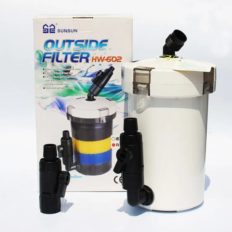 Sunsun Hw-602 Aquarium 1.5l Outside Pre-filter For Fish Tank - Buy ...