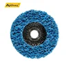 Blue Stripping Clean Disc Surface Conditioning Disc with Fiberglass Spindle Mounted Angle Grinder Remove Paint Rust on Metal Sta
