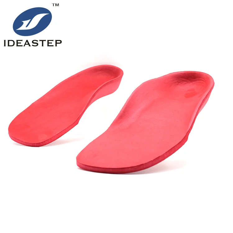 

Ladies long time walking pressure relief insoles, Red