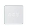 ZigBee In-wall Touch Switch three gang EU type
