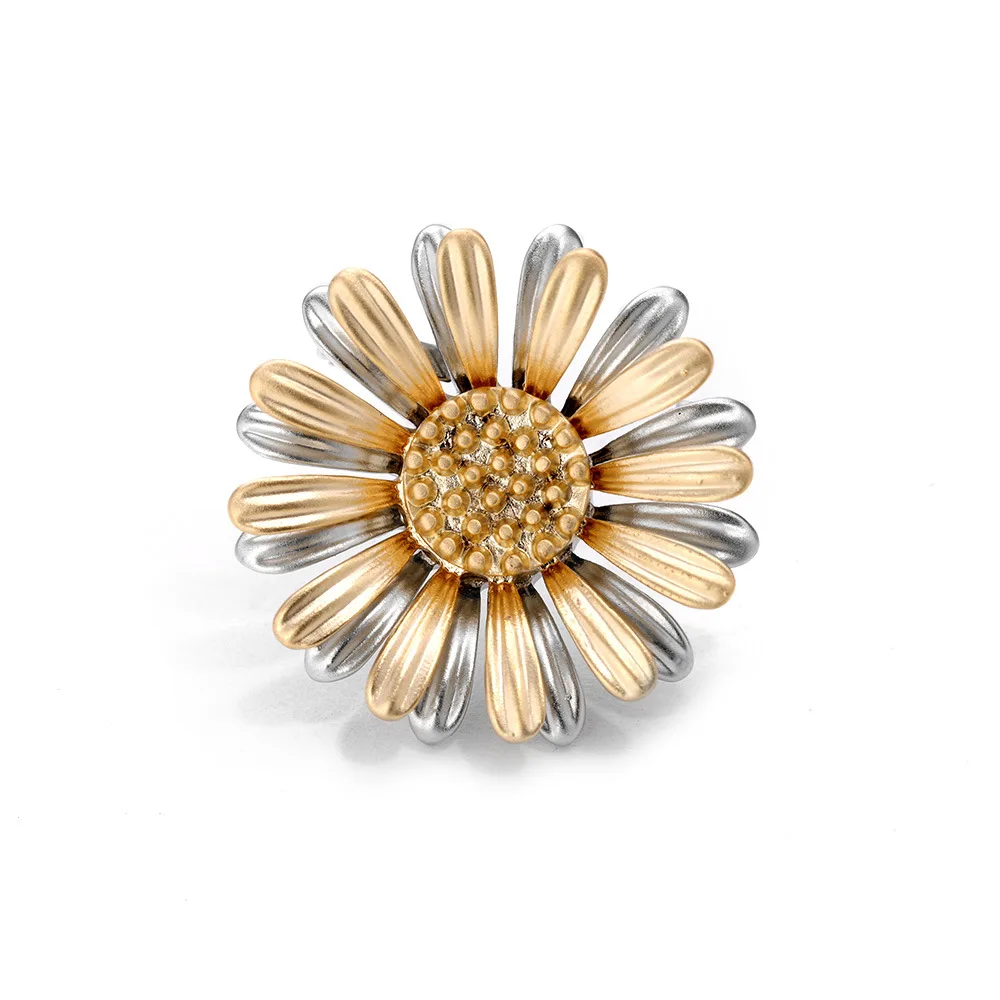 Rinhoo Jewelry Yellow Silk Flower Brooch Buy Brooch Set,Vintage