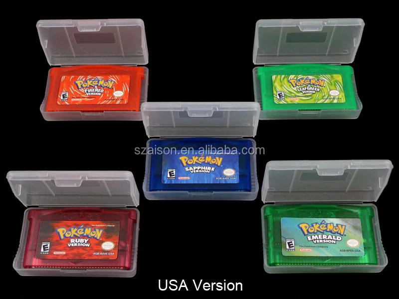 

Pokemon Video Game Cards Pokemon Games for GBA Games