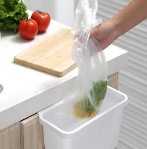 Image of Wholesale Multifunctional kitchen supplies plastic wall-mounted garbage bin kitchen trash can