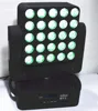 LED Stage Light RGBW 4in1 25pcs 12W Matrix Panel Moving Head Beam Washing Light