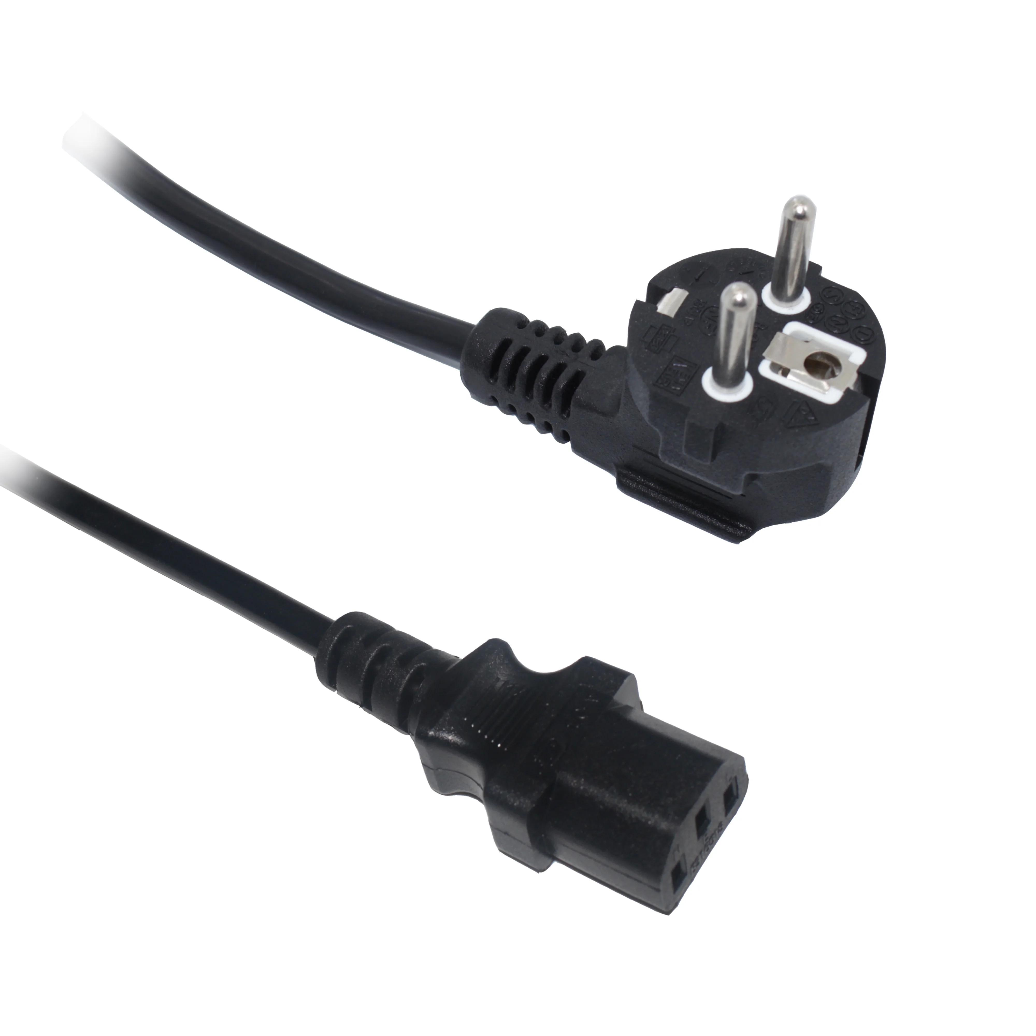 Vde Ce 16a 250v Schuko Power Plug Iec60320 C13 Universal Ac Power Cord Buy European Standard