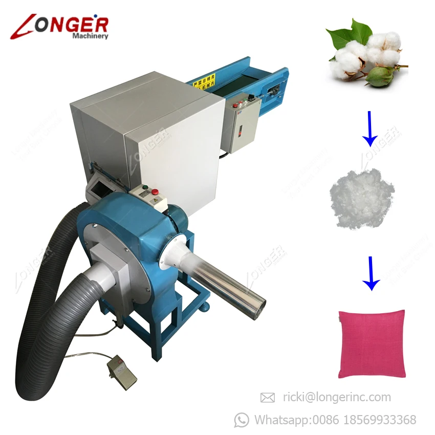Polyester Fiber Opening Cotton Waste Carder Machine Price Sheep Wool
