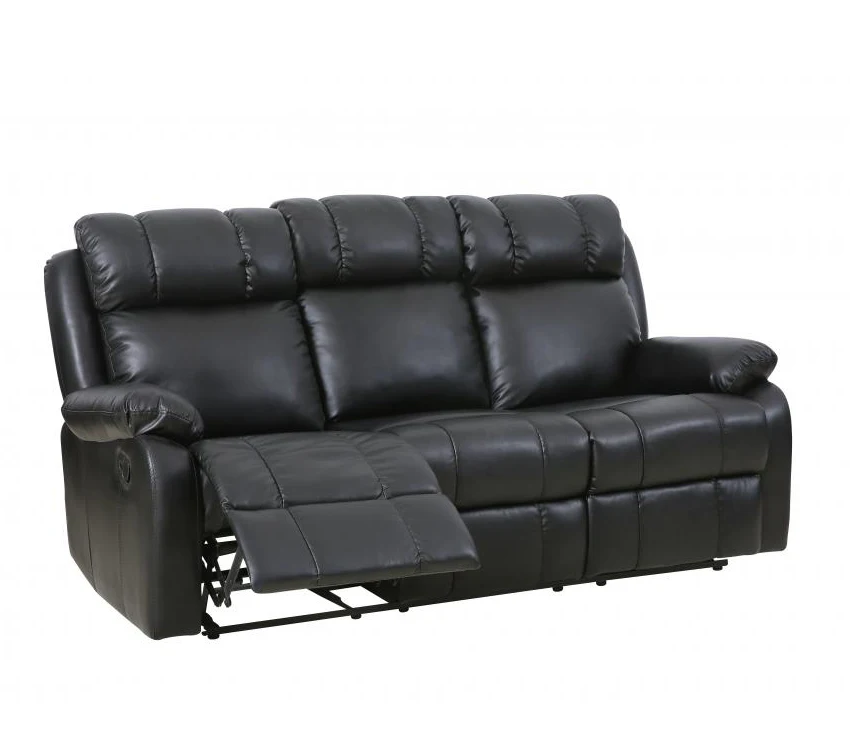 De Lujo Americano Estilo Sofá Reclinable Sofá De Cuero Sintético
