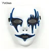Fashion Halloween masks 10 Colors Select party face mask Steady on ghost mask EL Mask For Wedding Decoration