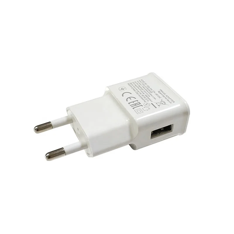 

RJC4018 Oem 5v 2a UK EU US AU Argentina plug Ac Usb 2.0 super Fast high quality wall adapter Charger, White