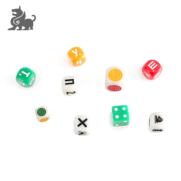 

25mm plastic custom game dice China factory wholesale
