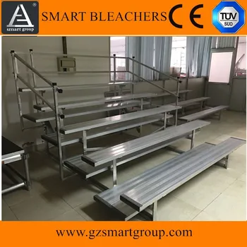 Wholesale Aluminium School Bench Sports Grandstand Metal Bleacher
