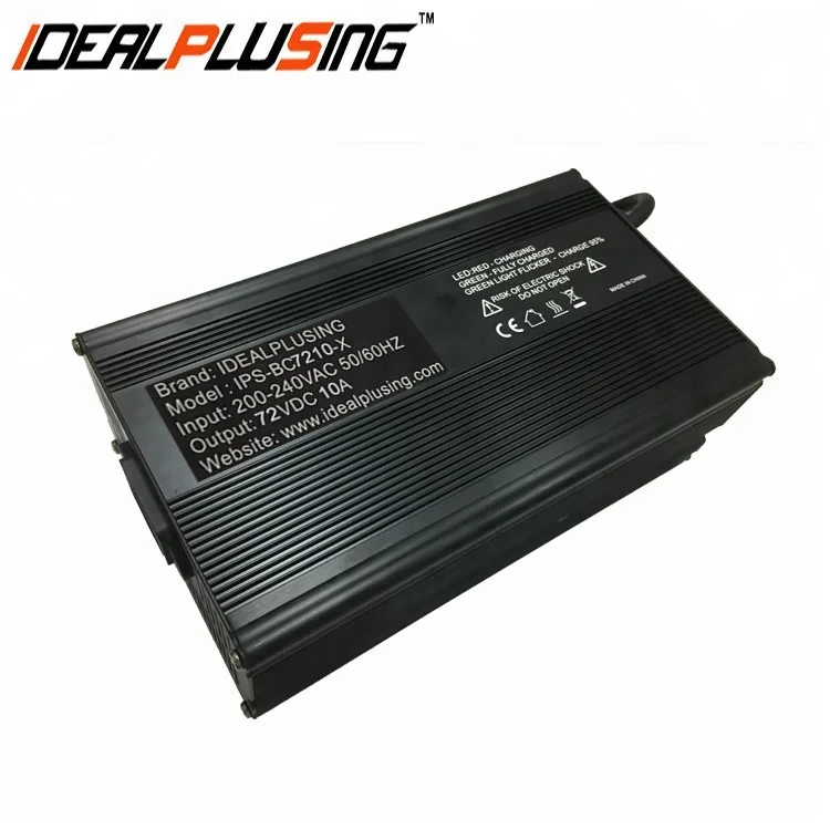 

IDEALPLUSING hot selling 72v 10a car battery charger with CE RoHS