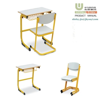 2018 Factory Price School Desk And Chair Used School Student