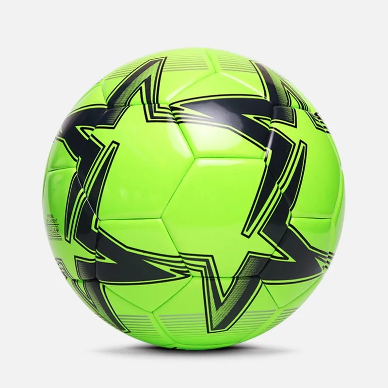 ims 质量凝灰岩夜光赛车足球,绿色突出彩色热保税足球