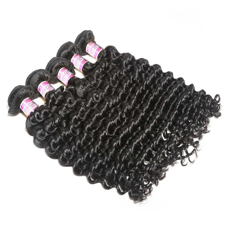 

Pure One Donor 3 Pcs A Lot 22 Inch Full End Remy Virgin Malaysian Hair Deep Wave, Natural color;close to color 1b