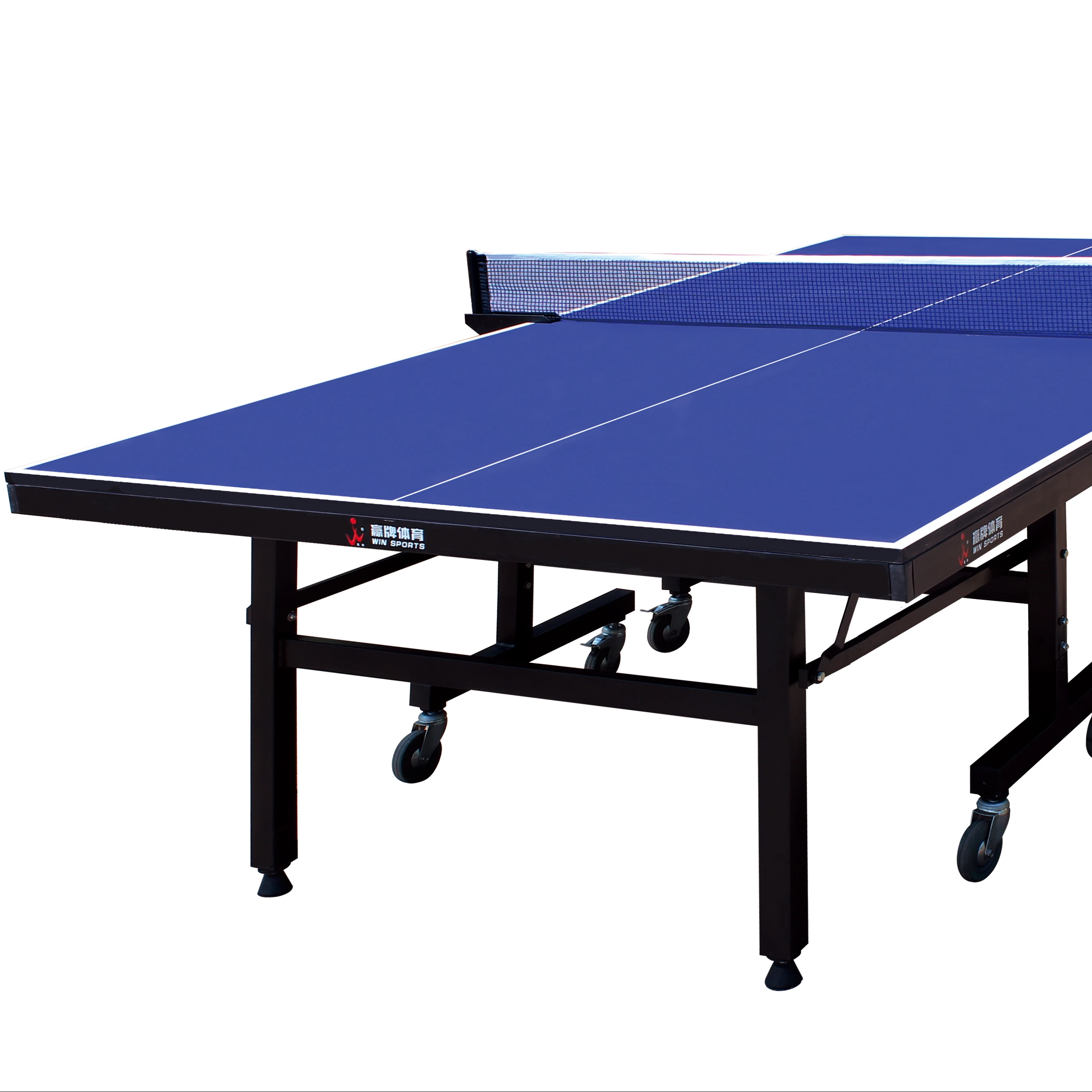 

Wholesale high quality18mm mdf foldable tables buy movable folding table #ITTF indoor table tennis tables china, Blue/green