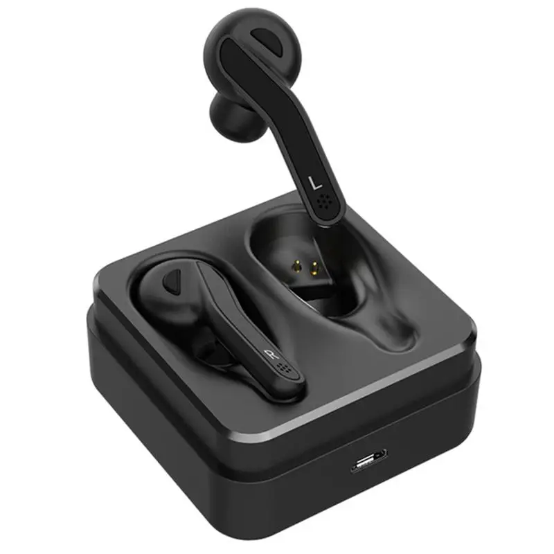 

Earphones True Wireless Earphones T88 TWS Bluetooth 5.0 Stereo Earbuds HIFI Earpieces with Mic Charging Box r30