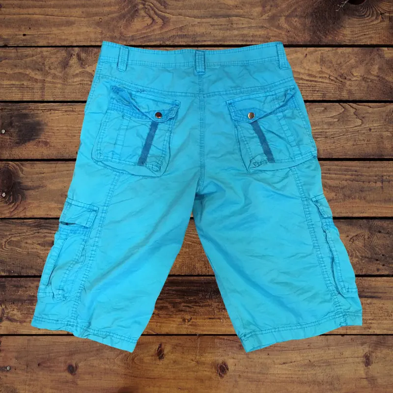 
Mans Garment Dye Cargo Shorts 13 