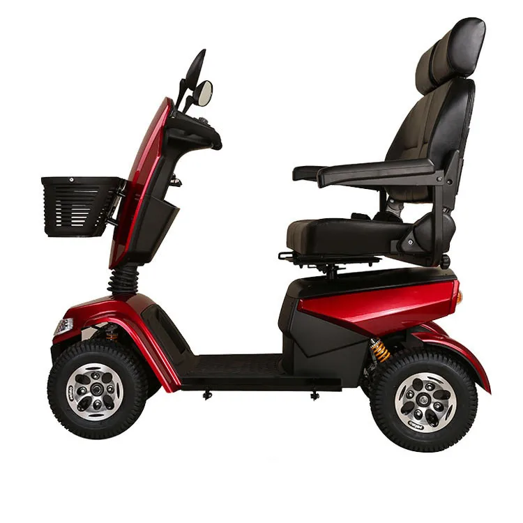 

1000W 24V 4 Wheel Electric Powered Fast Travel Outdoor Mobility Scooter for Adults