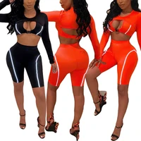 

New Design Two Piece High Waist Spice Sexy Women Pants Party Jumpsuits