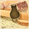 Antique Bronze Cat Bracelet Cabochon Setting